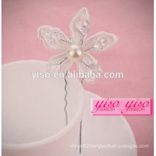 imitation pearls fancy wedding hair pin